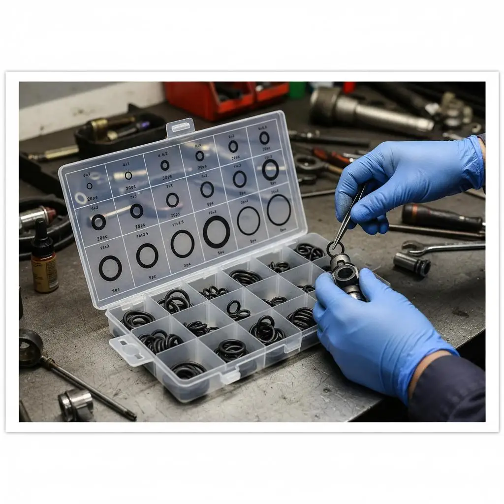 225PCS Rubber O Oil…