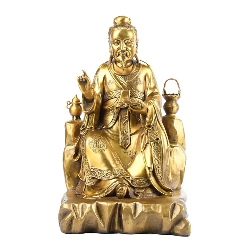 

Латунное украшение «Король медицины» Солнце Сицианская медная статуя Медицинский мудренье Солнце Женрен Коллекция лекарств Статуя Исцеляющие руки Ху