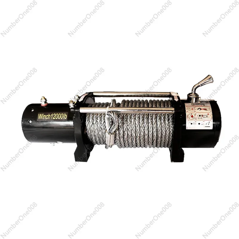 

Electric Winch 12 V24v48vwinch12000 Pounds Off-Road Vehicle Trailer Recovery Vehicle Steel Wire Rope Electric Winch