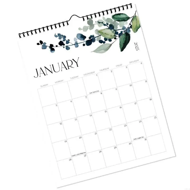 

G8TA 2025 Hanging Calendar 18 Monthly Wall Calendar Weekly Planner School Year Calendar for Students and Teacher