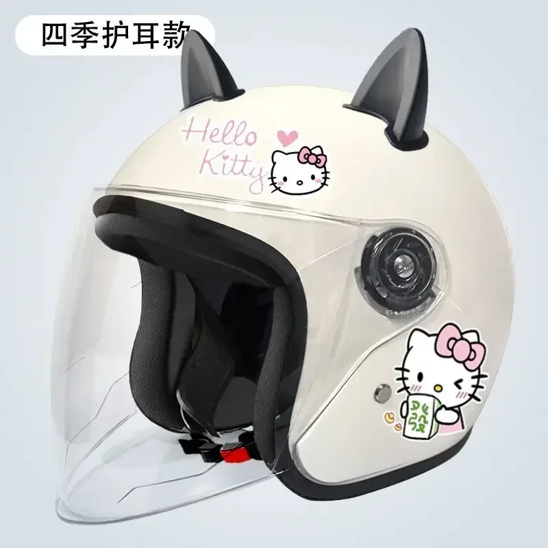 サンリオ ハローキティ 電動カー用ヘルメット 女性用 3C 大人用