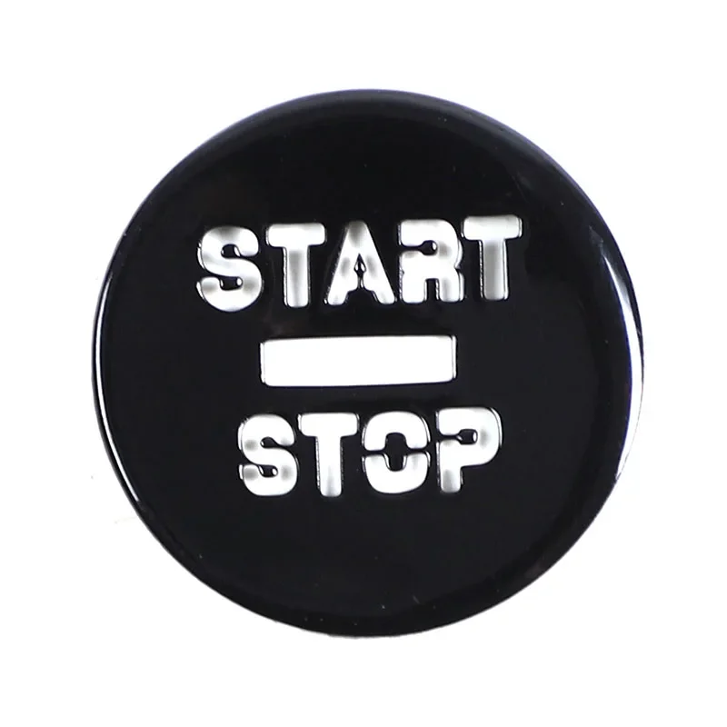 For Jaguar XF 2008 2009 2010 2011 2012 2013 2014 2015 Car Engine Start Stop Button Cover Sticker alloy Auto Accessories 1 Pcs