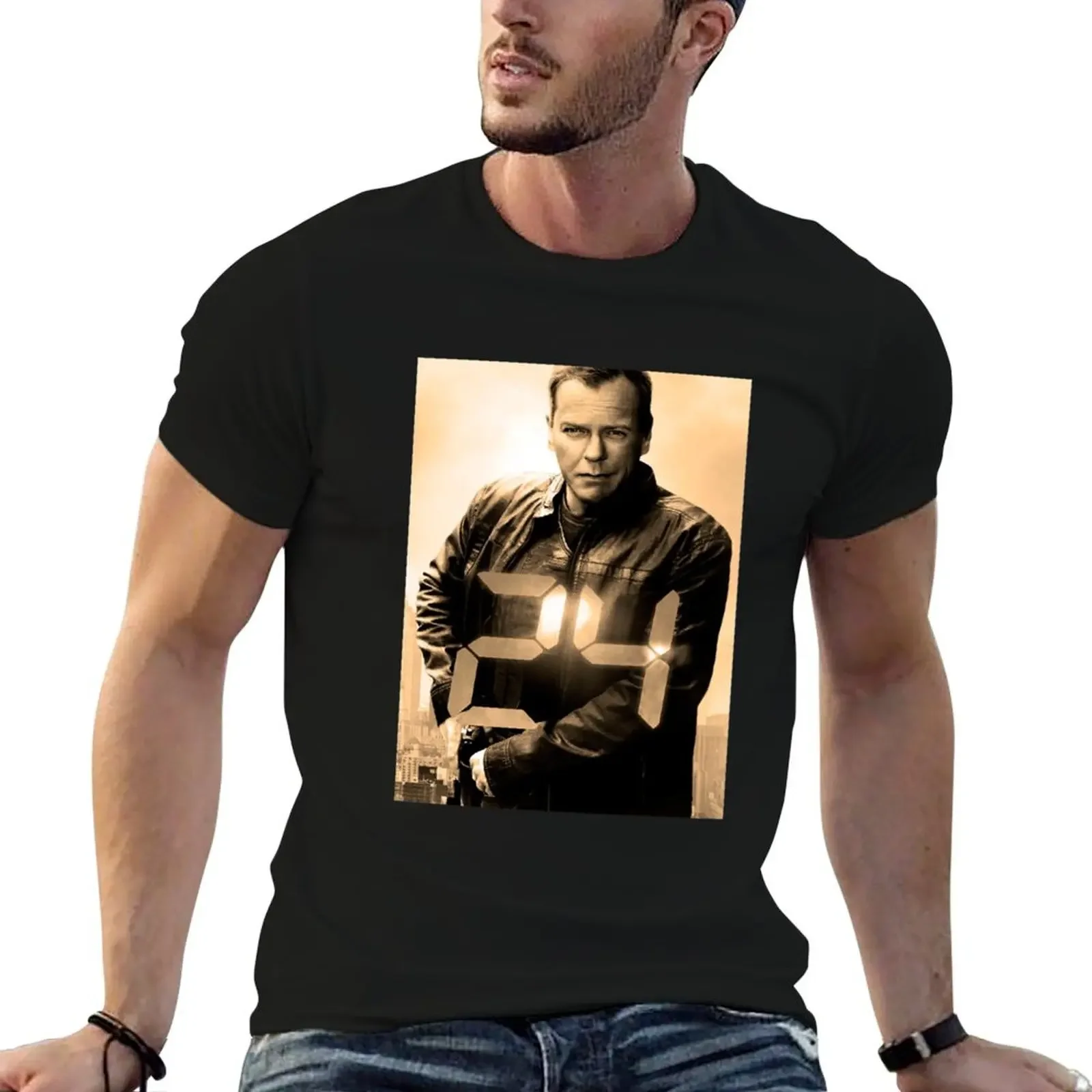 24 Jack Bauer T-Shirt quick-drying shirts graphic plus sizes mens white t shirts