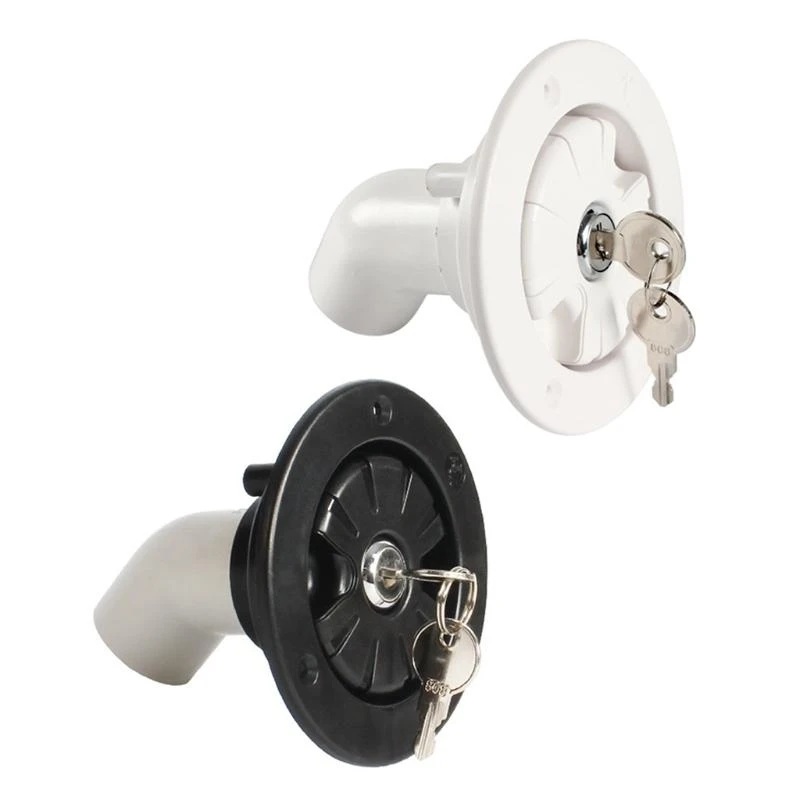 Leak-proof Lockable for Hatch Cover for Fresh Water Inlet Motorhome Boat Motorho