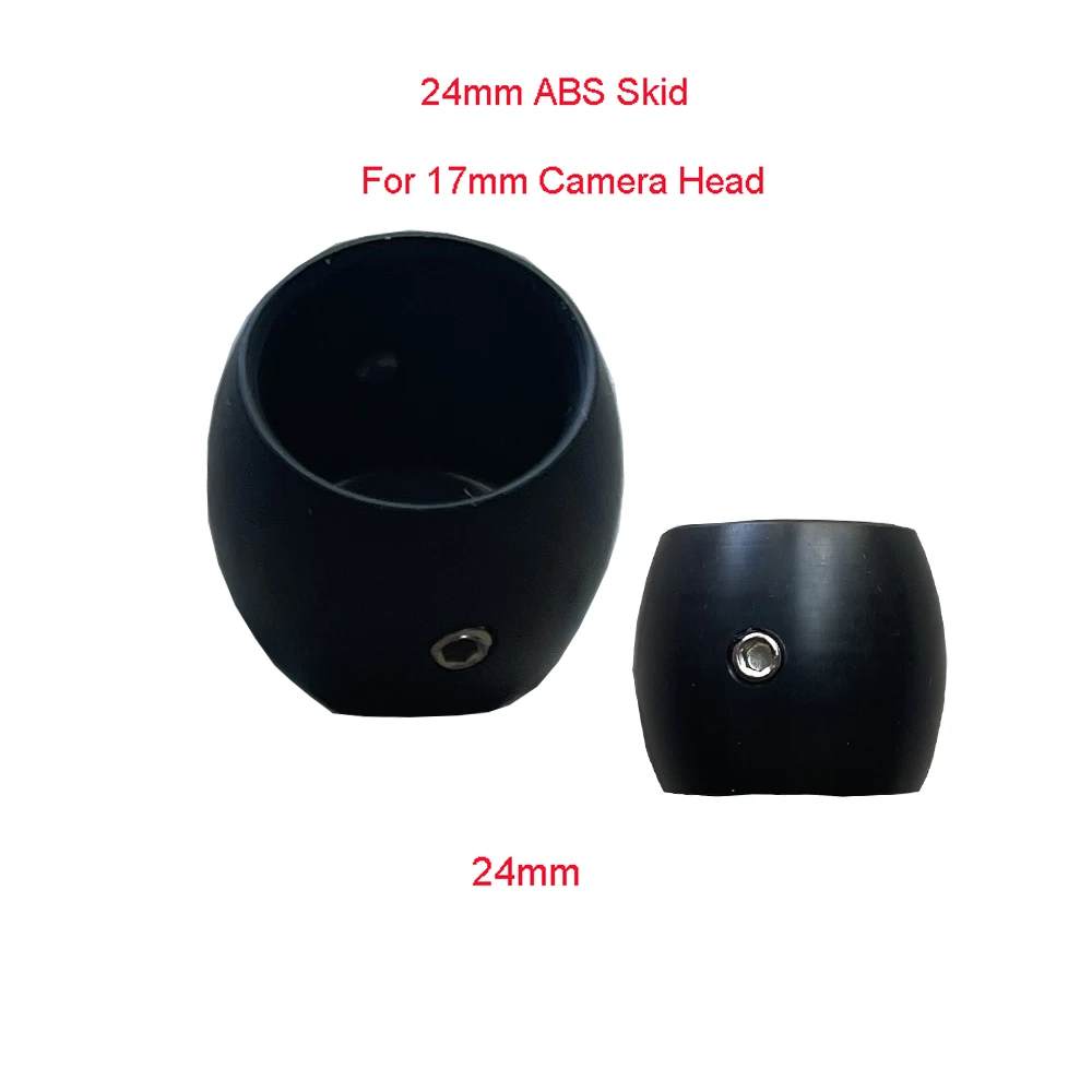 

24mm ABS Skid For 17mm Pipe Camera Head Video Camera Head Protective Skid DIY Flexible Pipeline Camera Head Skid