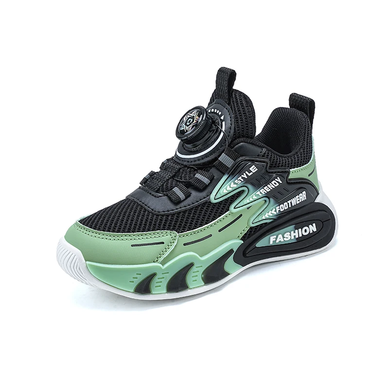 Leichte, atmungsaktive Kinder-Freizeitschuhe für Jungen im Alter von 5–16 Jahren, Sport, Laufen, rutschfest, bequem, flach, für den Außenbereich – Detail 16