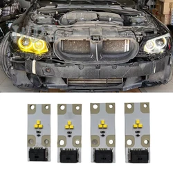 For BMW E92 E93 LCI 2010-2013 Xenon Headlight Angel Eyes DRL Refit Yellow Blue Red Daytime Running Light LED Chips Modules