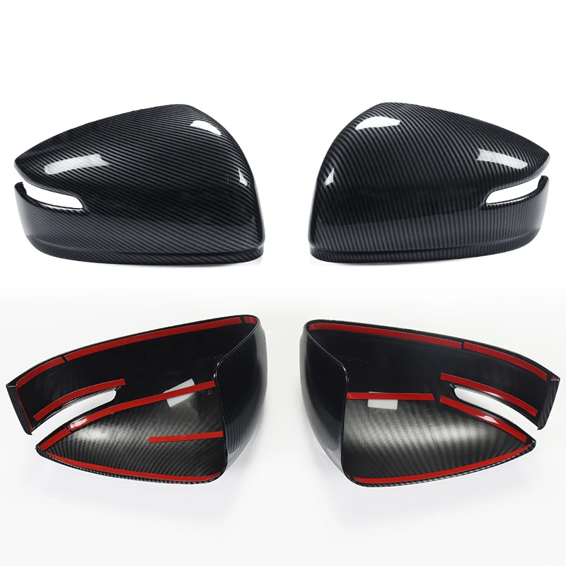 لتويوتا لاند كروزر 300 2021-2025 2024 أغطية مرايا الرؤية الخلفية LC300 اكسسوارات الديكور الخارجي ترقية ضبط VXR GXR #6