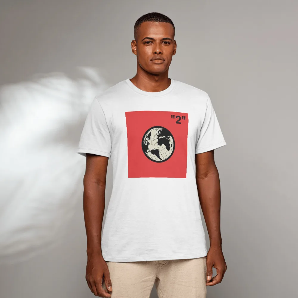 Globe 2 T-Shirt - A Bold Statement of Unity and Perspective