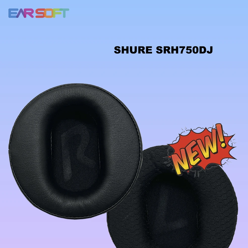 Earsoft Replacement Ear Pads Cushions for SHURE SRH750DJ Headphones Earphones Earmuff Case Sleeve Accessories