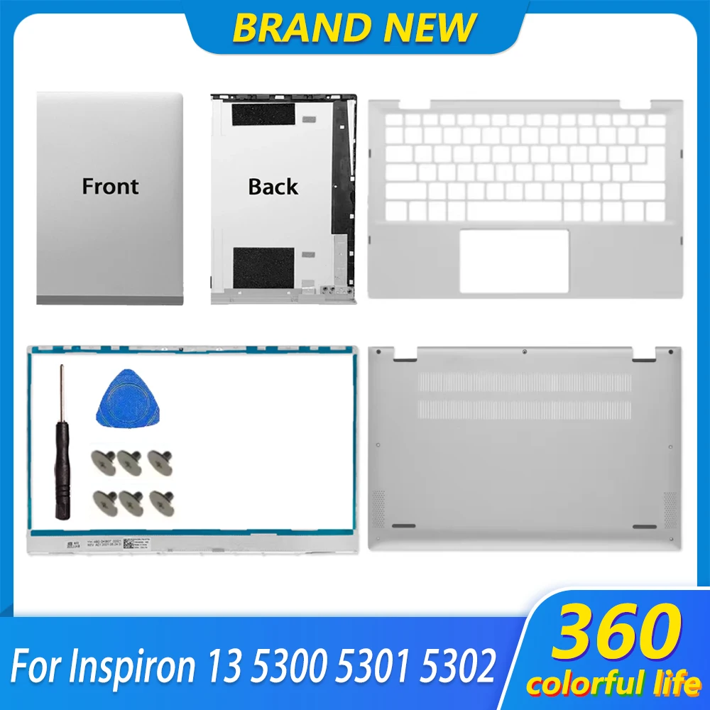 inspiron-13-5300-5301-5302-ノートパソコン-lcd-スクリーン-トップケース-フロントベゼル-パームレスト-上部ケース-下部ボトムカバー-0tgc80-tgc80-新品