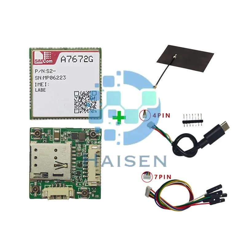 HAISEN SIMCOM A7672G-LABE Core Board With Cable A7672G-LABE Development Board Support Data+Voice A7672
