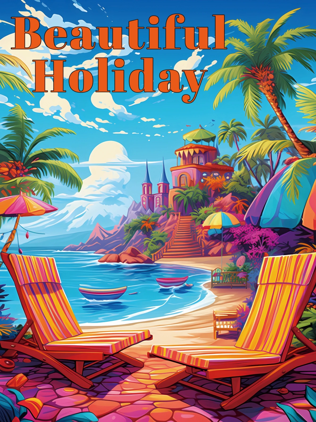 1Pc Beautiful Holiday Art Coloring Book Original Upgraded Paper Thickened 22 Pages Coloring Books Gift For Holiday Birthday