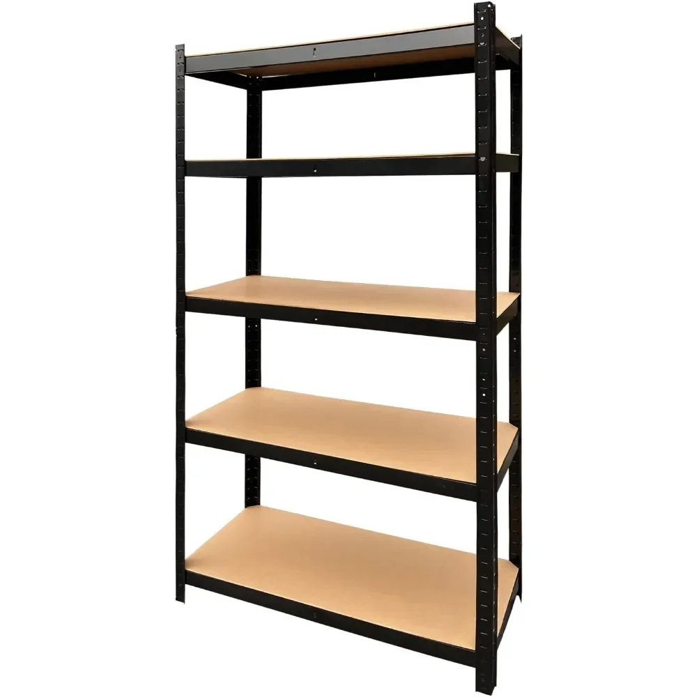 Garage Shelving 5-Tier 80”*40”*20” Metal Shelves Adjustable Garage Storage Shelves Metal Shelving Unit Utility Shelf