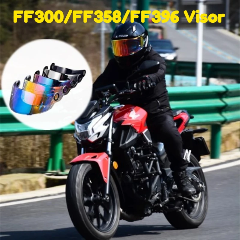 

LS2 Original Fit for FF358 FF396 FF300 Full Face Motercycle Helmet Visor Shield Lens Capacete LS2 Helmet Motorcycle Accessories