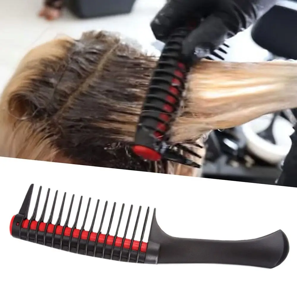 Portable Plastic Hairdressing Comb Anti-static Wear-resistant Hairbrush Anti Knot Hair Care Dyeing Hair Comb