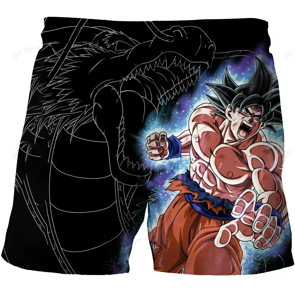 Shorts Boy Boy's Cartoon Shorts Y2k Goku Z Boys Clothes Vegeta Oversized Streetwear Shorts Trend High Quality Hot Sale