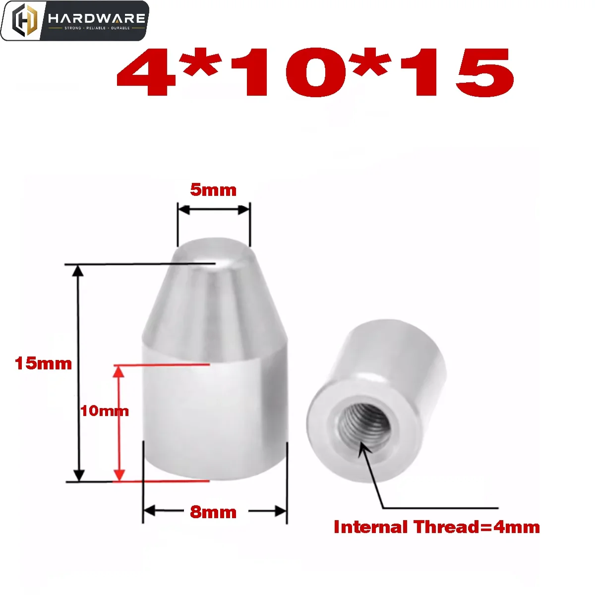 Tapered Internal Thread Pin/cylindrical Pin/internal Guide Post/taper Positioning Post/chamfered Internal Thread Pin