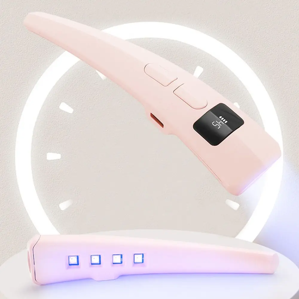 Versatile Quick Dry Nail Dryer Light USB 2 Modes Mini UV Curing Light with Display Screen Portable UV LED Nail Lamp Beauty Shop