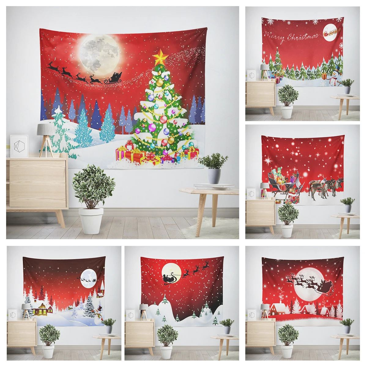 

Home decorations Animal landscape style room decor wall tapestry aesthetic bedroom aesthetic wall art large fabric wall tapestry