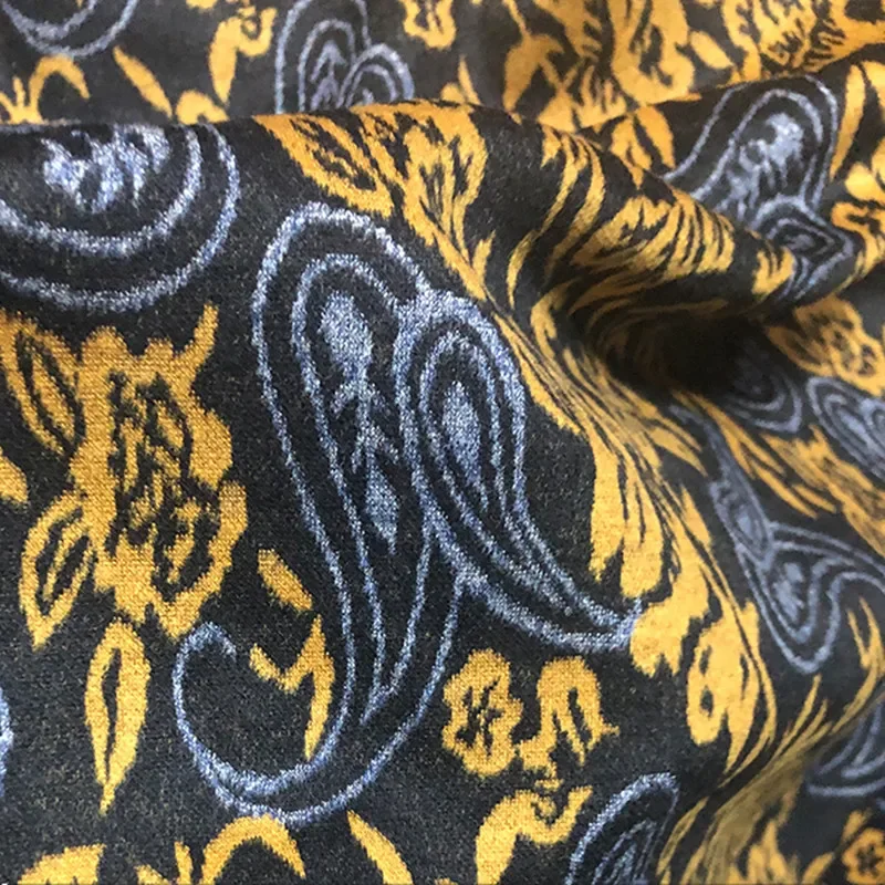 

Смешанный материал, индивидуальные растительные цветы, норковое жаккардовое платье, одежда с цветочным узором, бархатная ткань, весенне-осенняя верхняя одежда, ткань