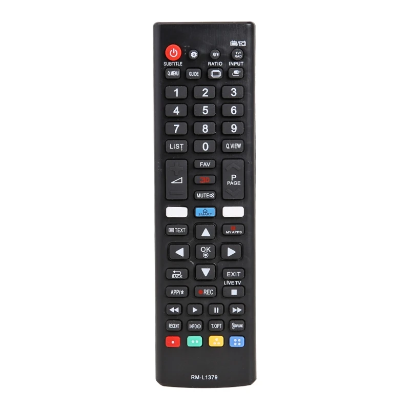 Substituição controle remoto r91a para RM-L1379 netflix para controlador inteligente acessórios sistemas home