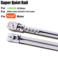 Trietex Customizable Silent Electric Curtain Track Rail for Tuya Wifi/Zigbee Dooya 82 Motor MP82 Smart Home Curtains Rod Cornice
