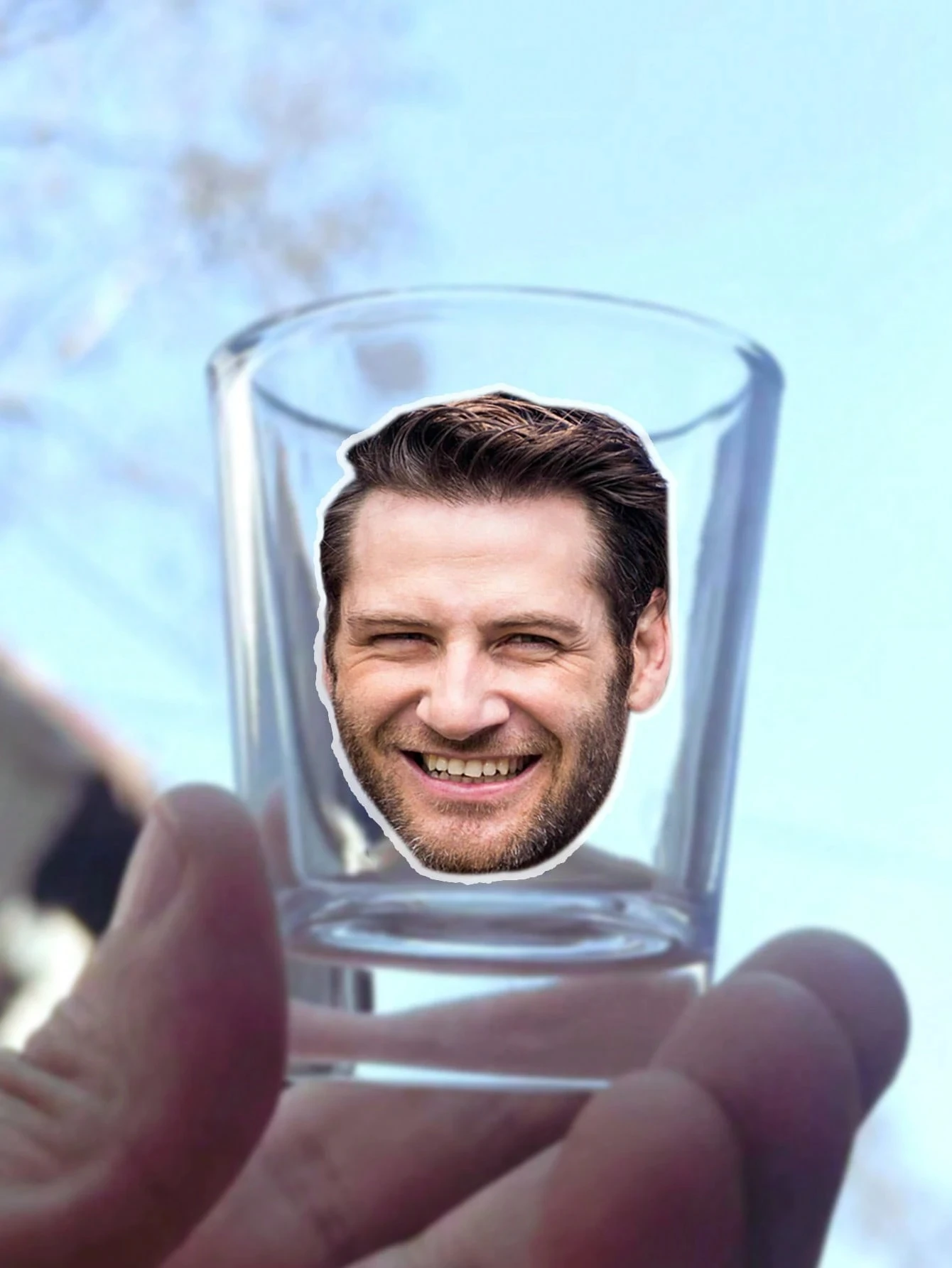 30-300Pcs Custom Photo Stickers For Kids, Customized Face Confetti Cup Stickers, Personalized Your Photo Sticker Die Cut