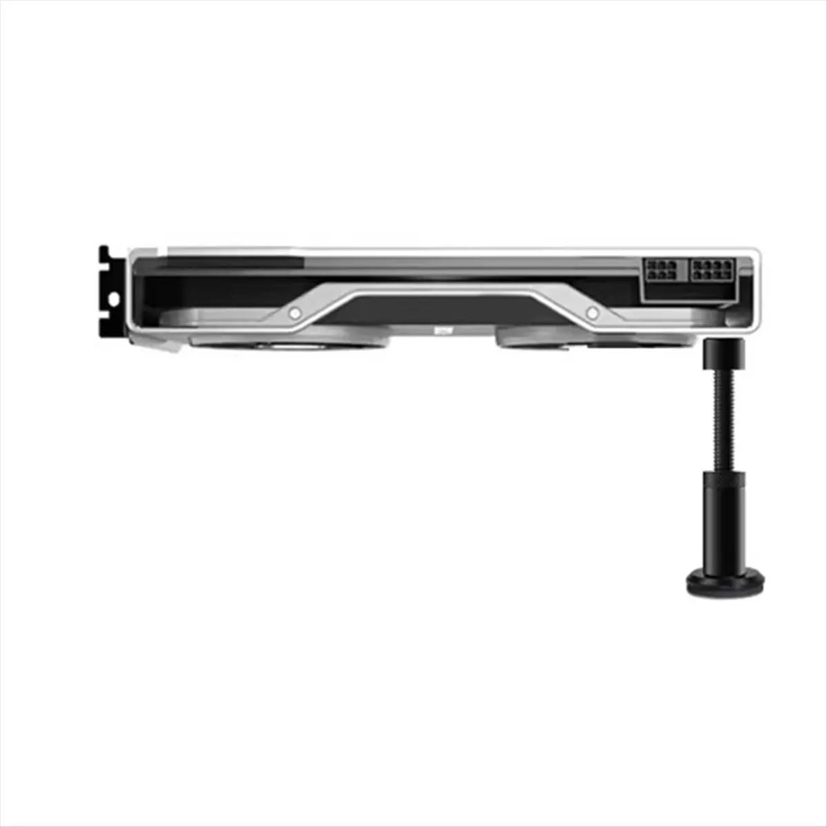 Support universel en aluminium pour carte graphique B21B RTX4090/4080/4070/4060 RX580 avec base, support de carte vidéo, support