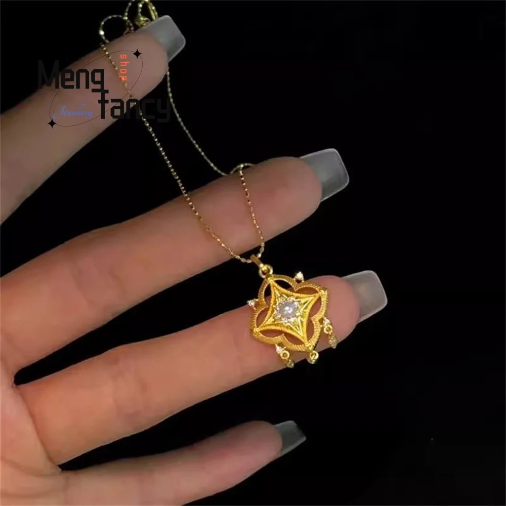 

Night Sky Sparkles With Stars The Necklace Lively And Beating The Collarbone Chain Of The Heart Luxury Quality Jewelry Exquisite