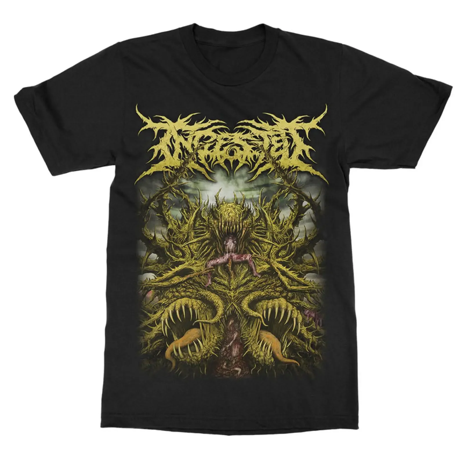 Ingested Surpassing The Boundaries T Shirt vintage Washed graphic Stylish streetwear homme Top For Everyday Wear Comfortable
