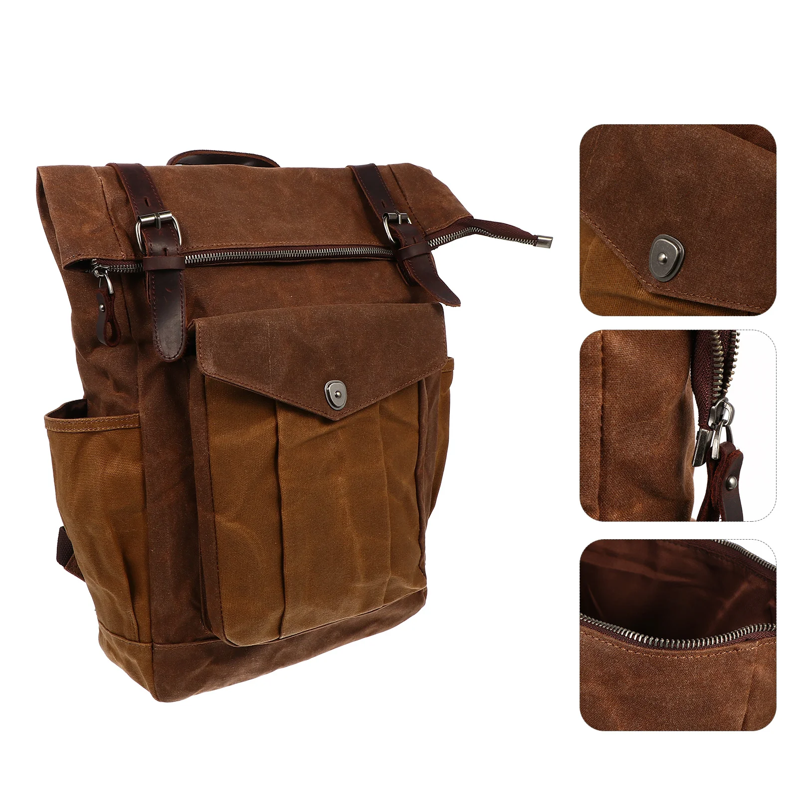 

High Capacity Mountaineering Backpack Built for Outdoor Sports Featuring Ventilated Back Support and Secure Zip Closures