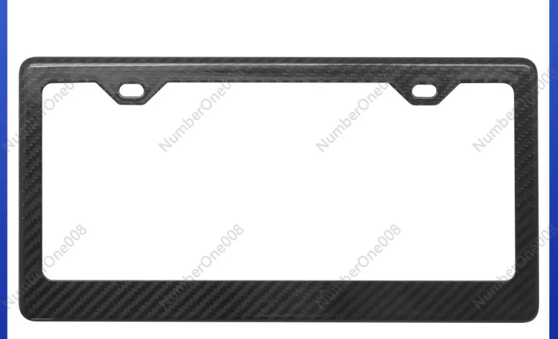 

True carbon fiber license plate holder, American standard license plate holder