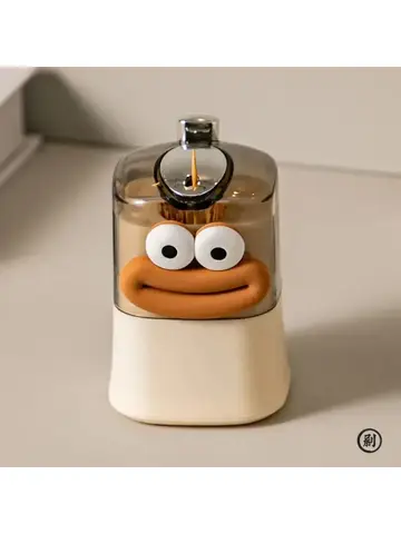 Caja de almacenamiento creativa para palillos de dientes, caja emergente automática para palillos de dientes, hogar, sala de estar, comedor, soporte para palillos de dientes tipo empuje
