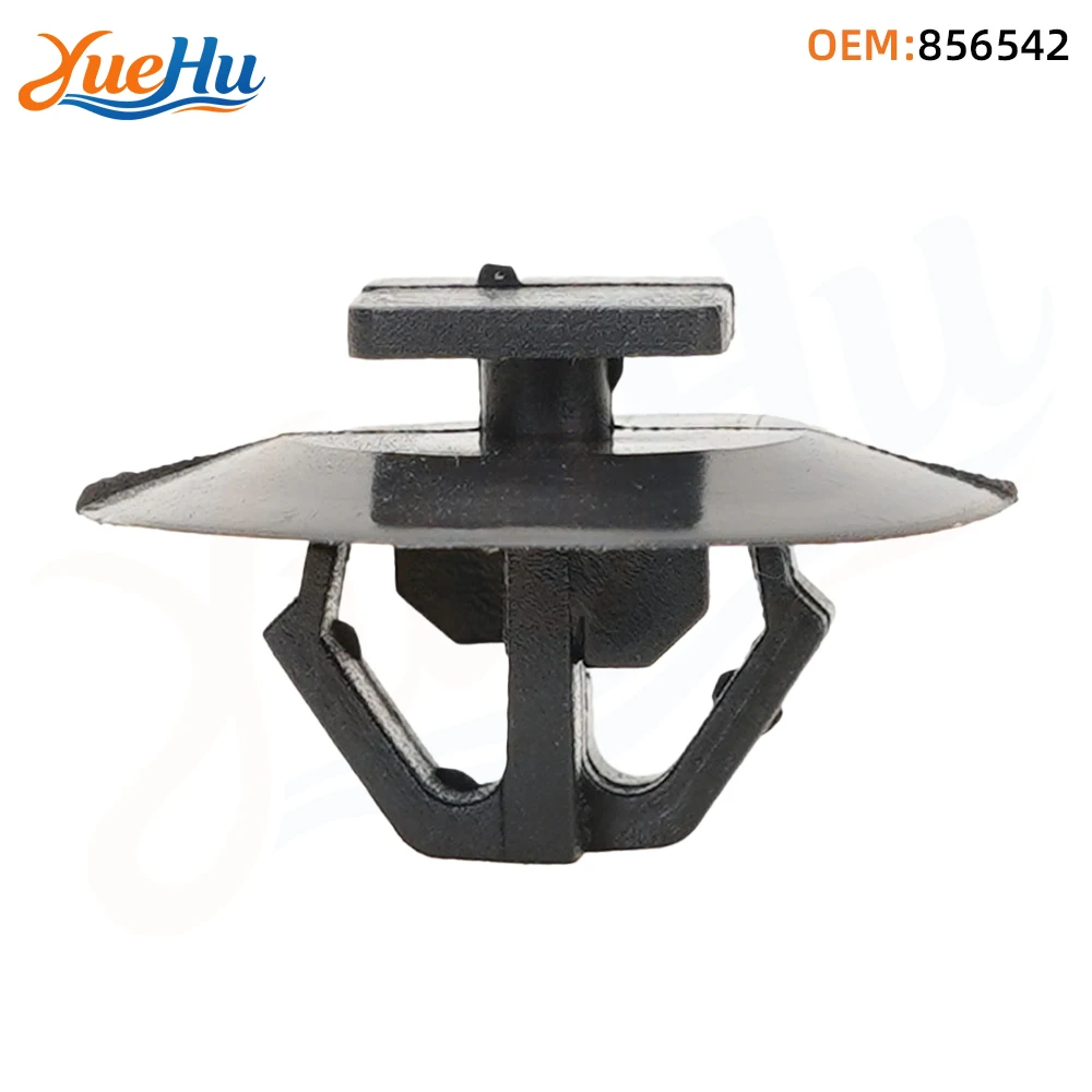 

YUEHU 25PCS 856542 Rocker Panel Moulding Clips, Door Sill Trim Fasteners, Compatible with Citroen C6, Peugeot 607, Renault