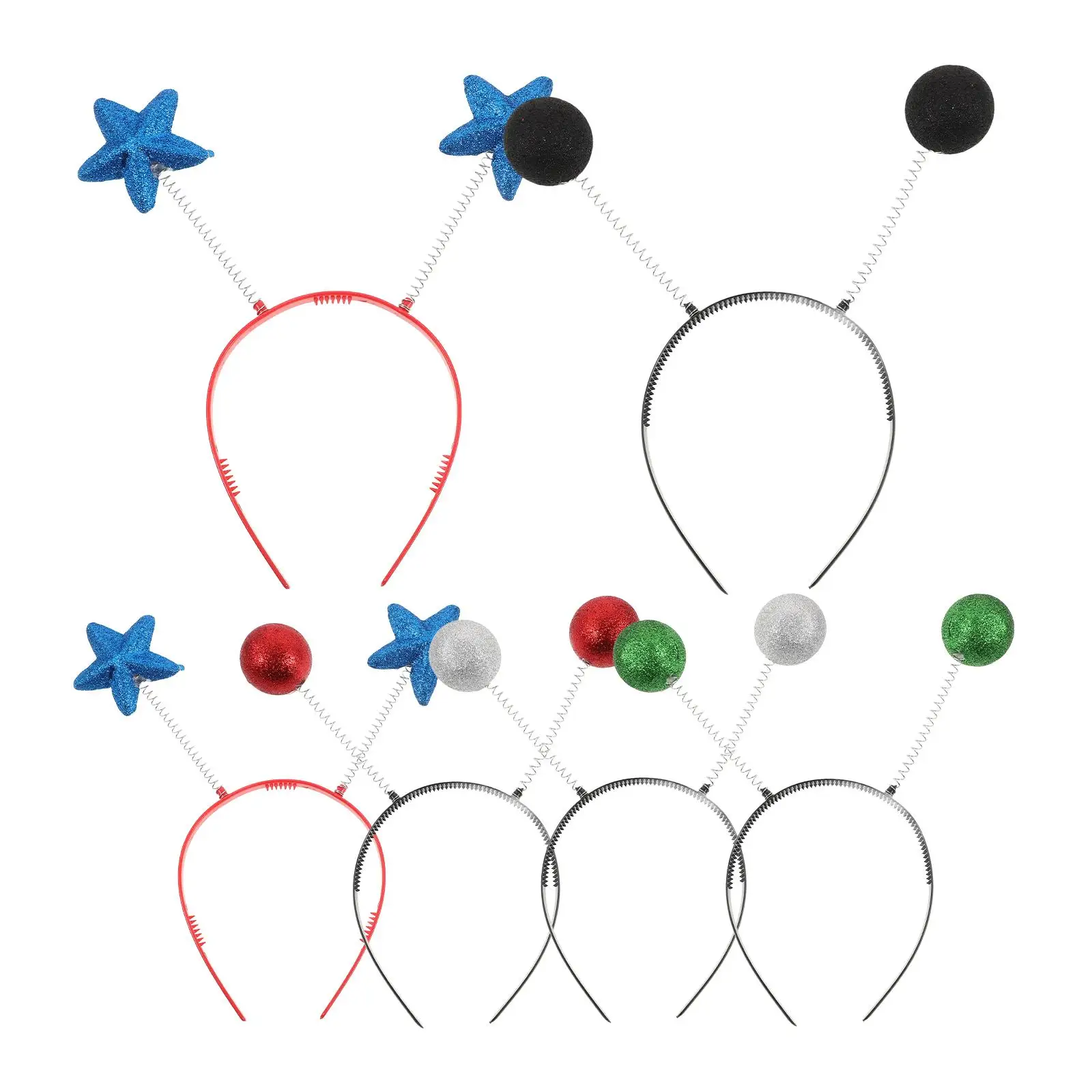 

Детские повязки на голову из пенопласта, обруч для волос для фотосъемки в форме сердца, блестящий шар Miss