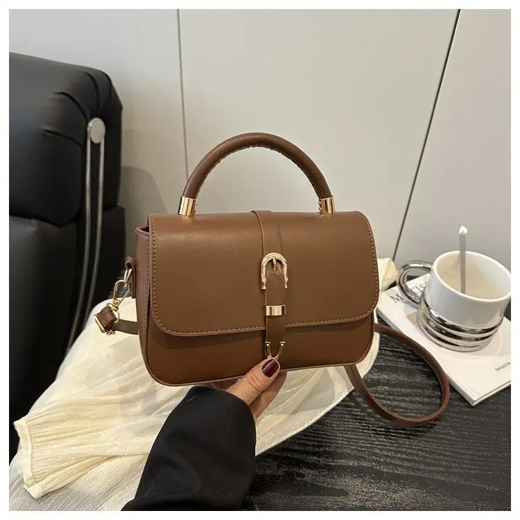 

Faionable Spicy Girl Women's Handbag Versatile Luxury Square Bag oulder Crossbody Bag Simple High-End Sensation