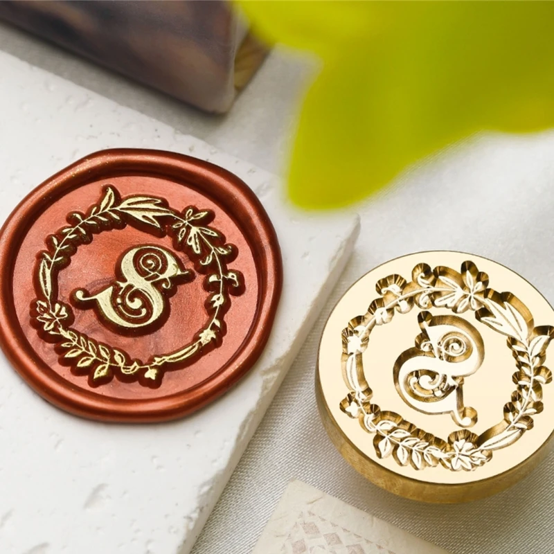 Letter Series Sealing Wax Stamp for Christmas Envelopes Card Wedding Invitation Decorations Wax Seal Stamp