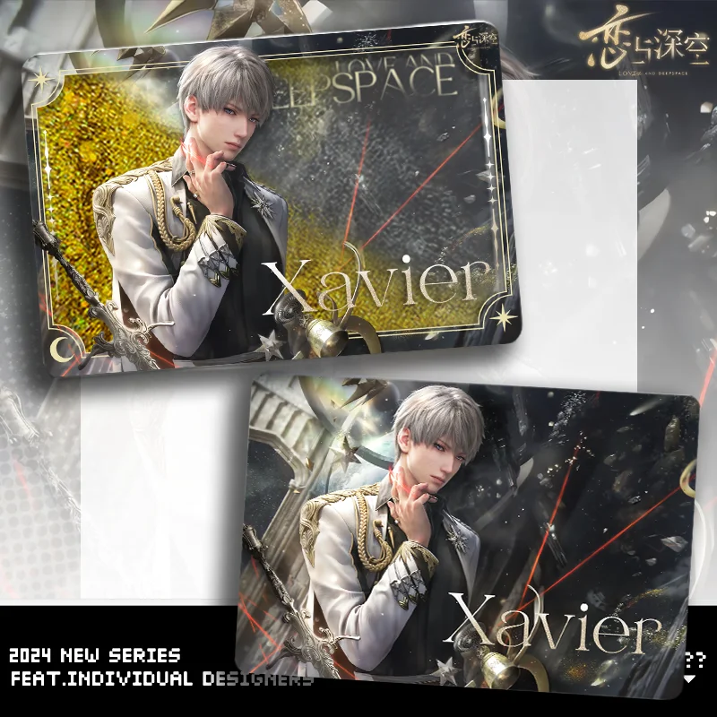 Love and Deepspace cartone animato carino acrilico sabbie mobili ornamento creativo Kawaii maschio e femmina studente carta anime regalo periferico