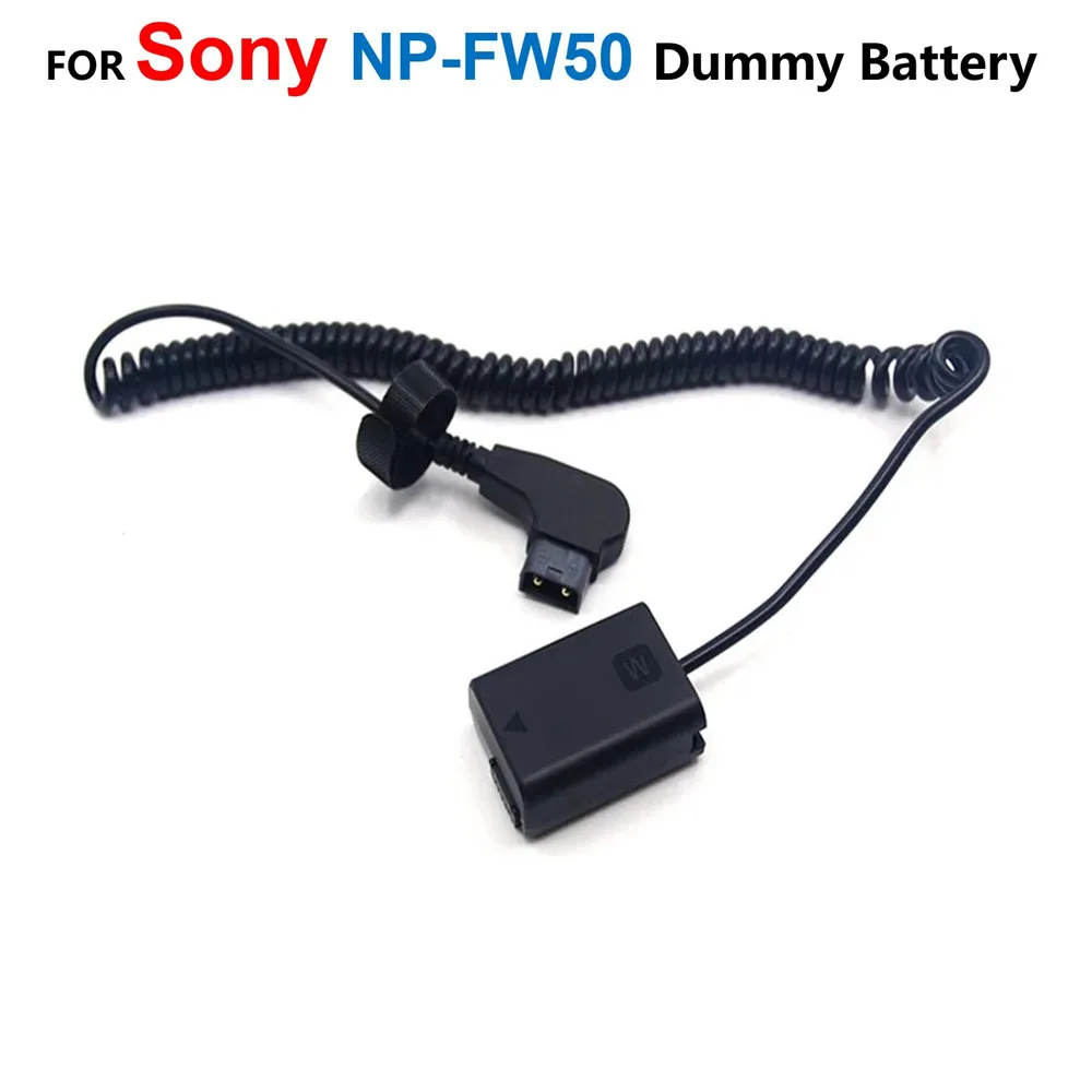 NP-FW50 Dummy Battery AC-PW20 DC Coupler D-TAP DTap For Sony A7R SLT A65 A77 A7R A6000 A6300 A6500 A7000 NEX5 NEX6 NEX7 ZV-E10