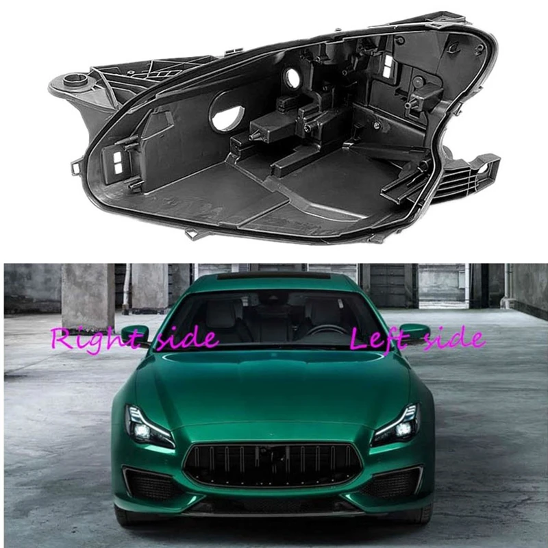 

For Maserati Quattroporte 2018 2019 2020 2021 Headlight Base Headlamp House Car Rear Base Auto Headlight Back House