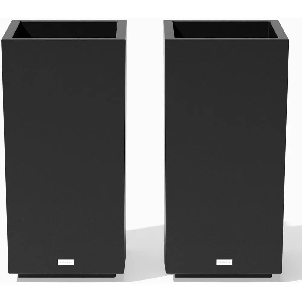 

Versatile Tall Pedestal Planter - Suitable for Indoor and Outdoor Use, All-Weather Resistant with Removable Bucket for Flowers a