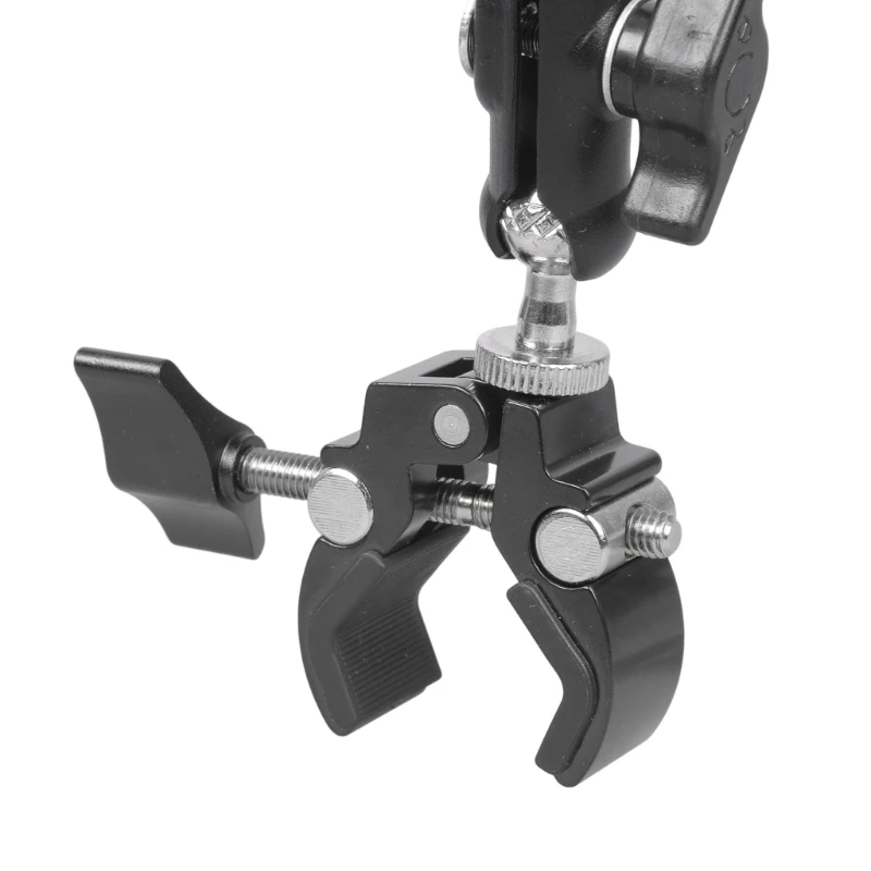 77JC Multi Purpose Clip Stand Holder for Various Applications Including Singing Broadcasting Interviews Adjustable Design
