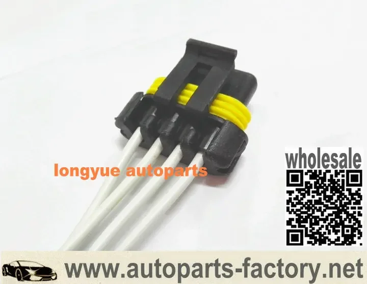 Longyue 10pcs Neutral Park Switch Wheel And Speed Sensor Repair Connector Pigtail For GM
