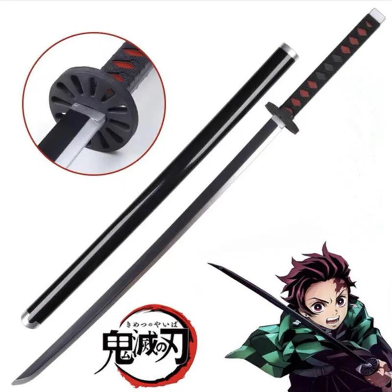 

1:1 Anime Sword Weapon Kamado Tanjirou Cosplay Sword Ninja Knife PU toy 104cm free shipping