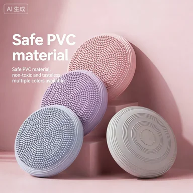 PVC Yoga Balance Pad Inflatable Massage Cushion Thickened Explosion-Proof Balance Pad Sports Fitness Balance Trainer