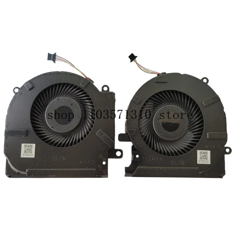 New Compatible CPU Cooling Fan For CPU GPU HP OMEN 15-EK 15-EK0005LA 15-EK0013DX L98737-001 DC12V