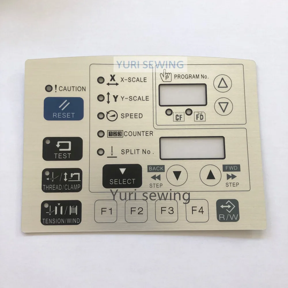 INDUSTRIAL SEWING MACHINE PART BROTHER KE-430D BUTTON MACHINE PART OPERATION PANEL SHEET CONTROL MEMBRANE PAPER SITICKER SWTICH