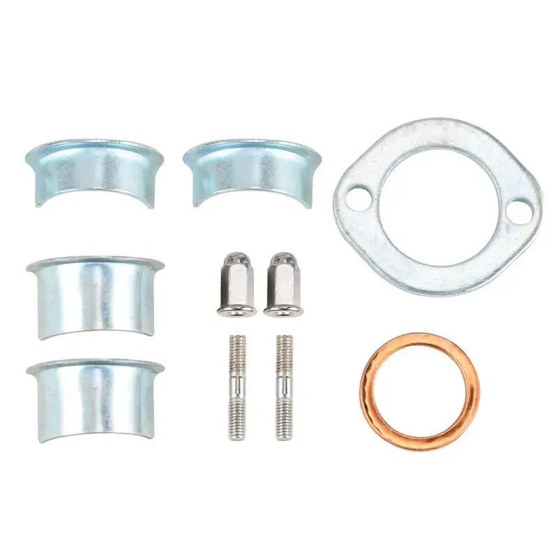 Accessories Exhaust Collet Clamp Kit ​ Collars For Honda CG125 XL CB 125s Holder Screw Muffler Parts Practical New