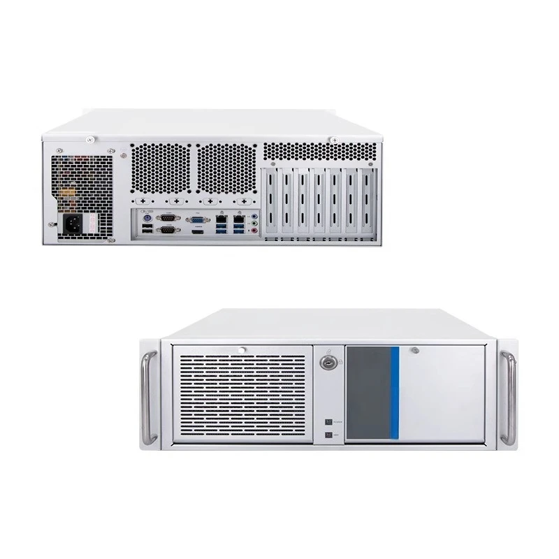 Rack-mounted 4U Industrial Control Temperature Control Fan, Industrial Computer Industrial Control Host IPC-610